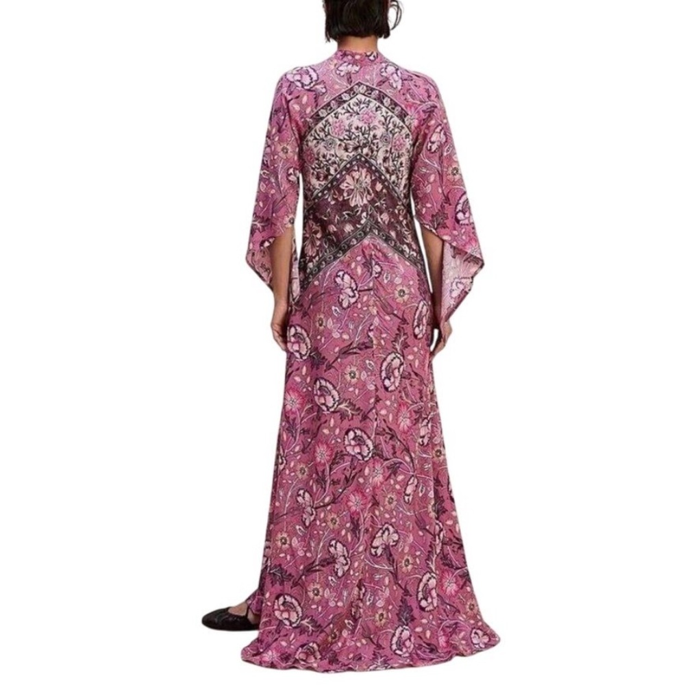 FREE PEOPLE Jen's Pirate Booty Baroque Hyacinth Maxi Size L New w/o Tag $289 SOO - Picture 5 of 12